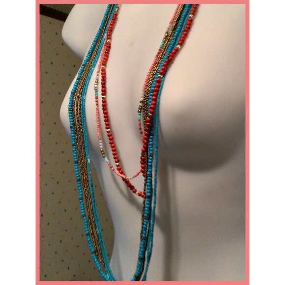 2 Boho Necklaces - Picture 2 of 9